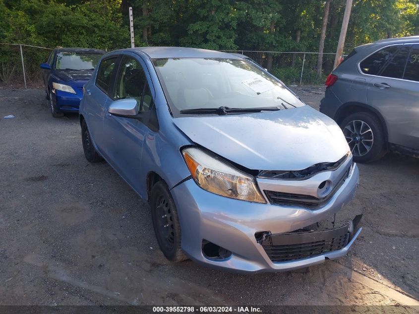 2012 Toyota Yaris VIN: JTDKTUD37CD535321 Lot: 39552798