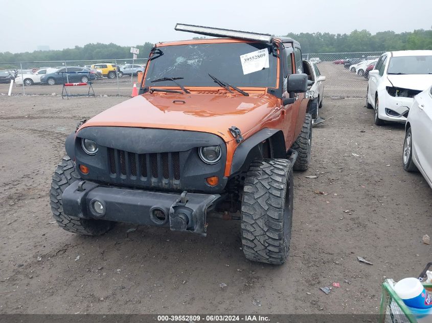 2011 Jeep Wrangler Sport VIN: 1J4AA2D1XBL502008 Lot: 39552809