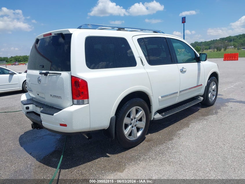 2013 Nissan Armada Platinum VIN: 5N1AA0NE9DN613681 Lot: 39552815