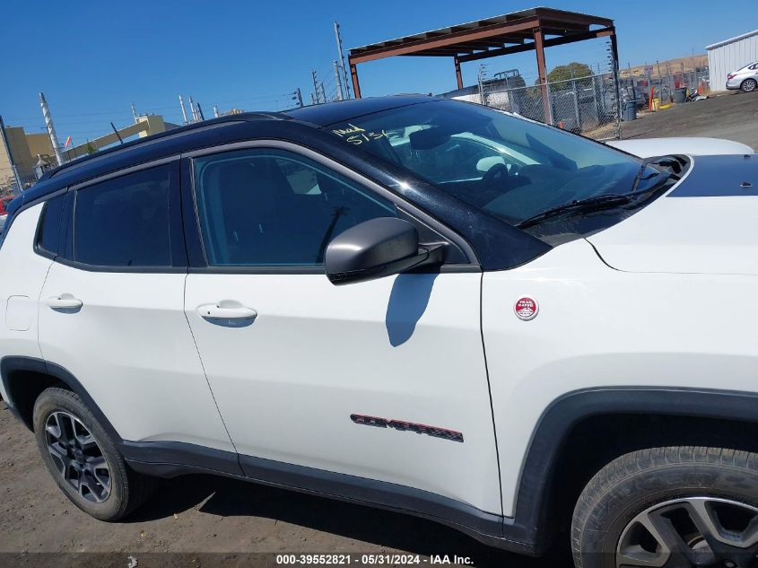 2021 Jeep Compass Trailhawk 4X4 VIN: 3C4NJDDB1MT524093 Lot: 39552821