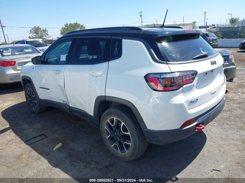 VIN 3C4NJDDB1MT524093 2021 JEEP COMPASS TRAILHAWK