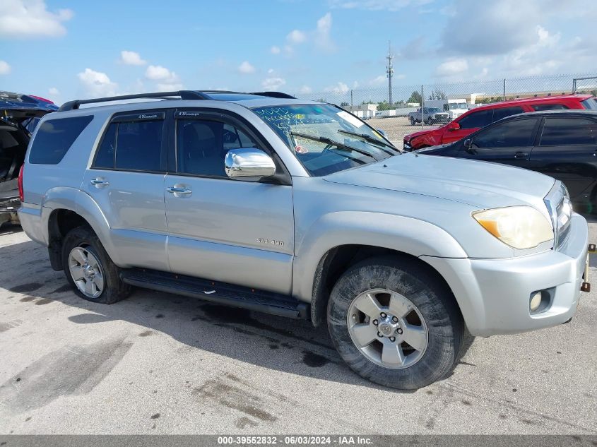 2006 Toyota 4Runner Sr5 V6 VIN: JTEBU14R760087010 Lot: 39552832