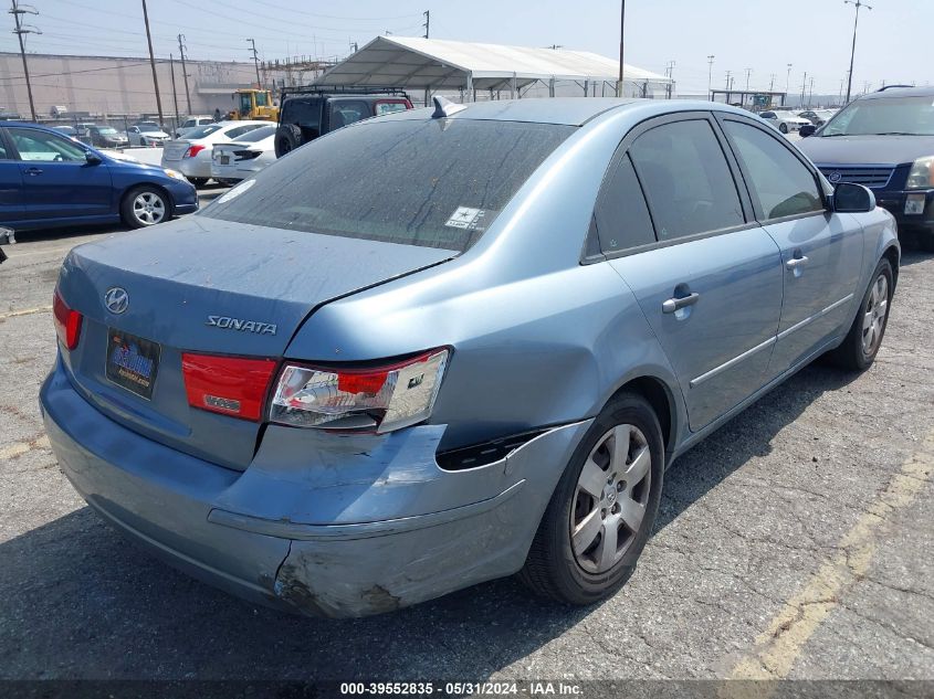 2009 Hyundai Sonata Gls VIN: 5NPET46C19H567484 Lot: 39552835