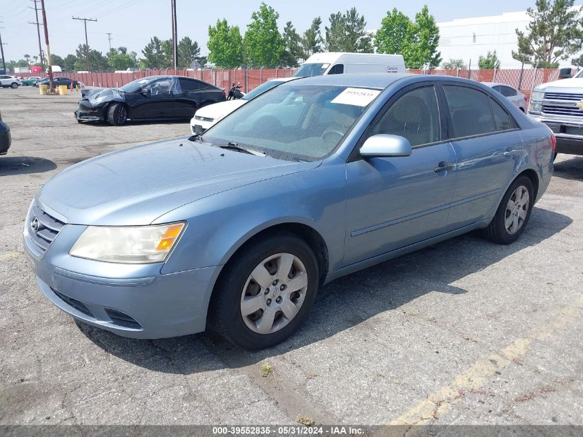 2009 Hyundai Sonata Gls VIN: 5NPET46C19H567484 Lot: 39552835