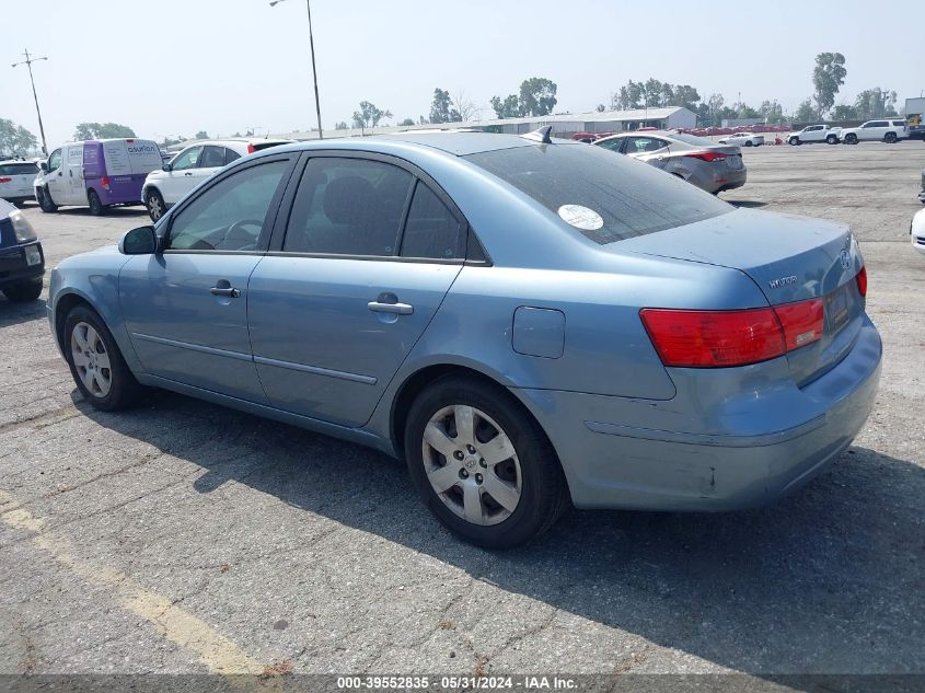 2009 Hyundai Sonata Gls VIN: 5NPET46C19H567484 Lot: 39552835