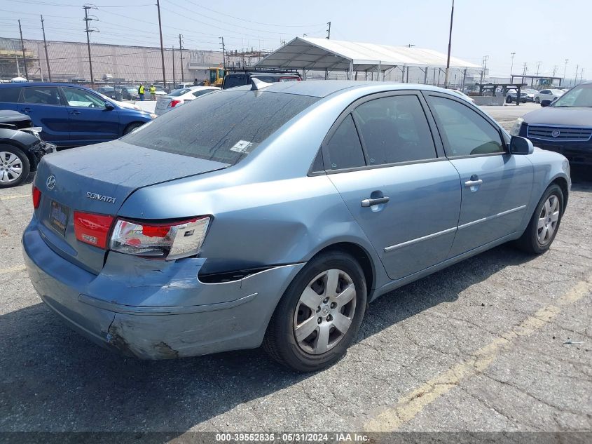 2009 Hyundai Sonata Gls VIN: 5NPET46C19H567484 Lot: 39552835