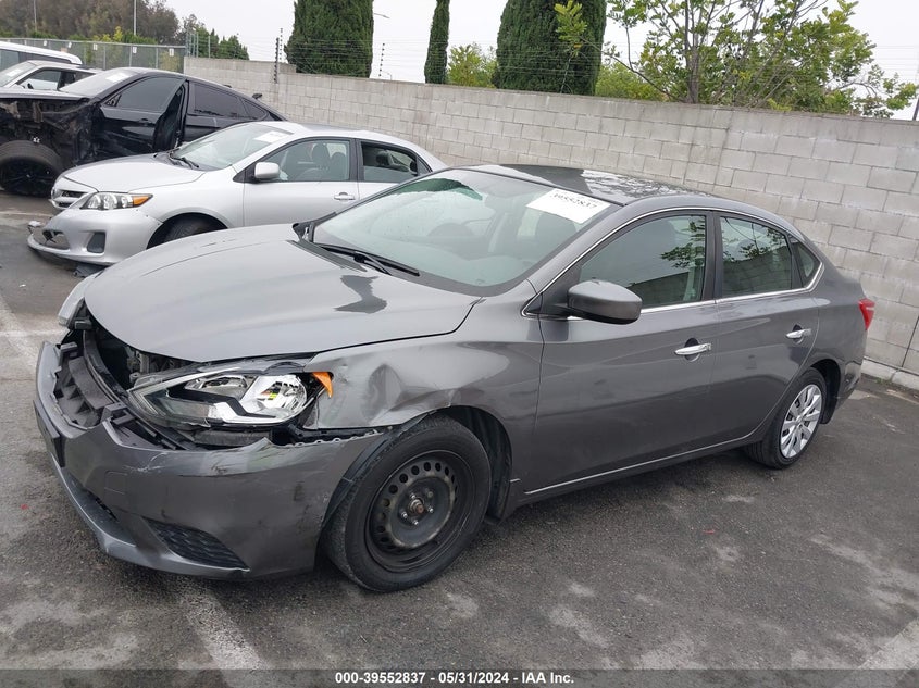 2016 Nissan Sentra S VIN: 3N1AB7AP7GY325217 Lot: 39552837