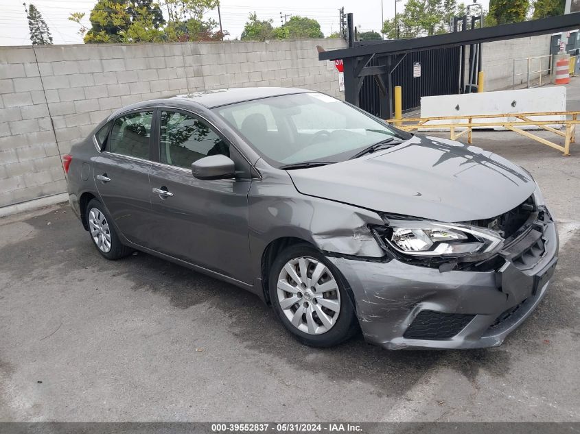 2016 NISSAN SENTRA S - 3N1AB7AP7GY325217