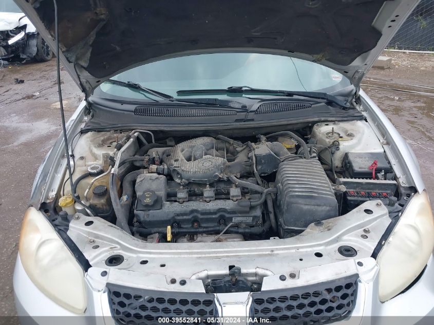 2005 Dodge Stratus Sxt VIN: 1B3EL46T65N626718 Lot: 39552841