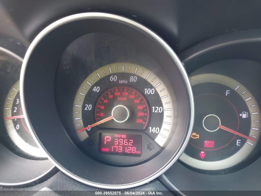 2010 Kia Forte Ex VIN: KNAFU4A24A5223505 Lot: 39552875