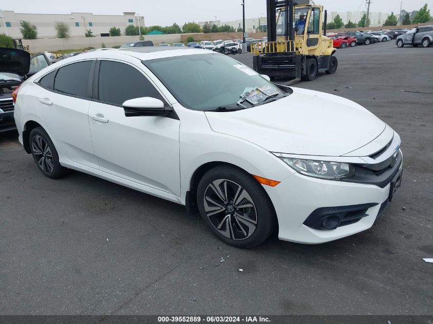 2018 Honda Civic Ex-L VIN: JHMFC1F70JX006304 Lot: 39552889