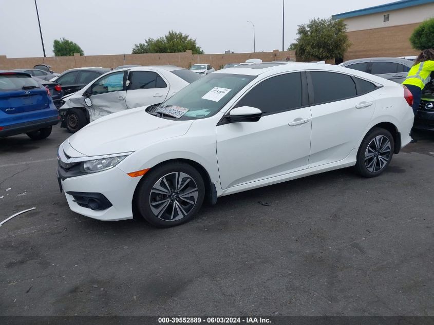 2018 Honda Civic Ex-L VIN: JHMFC1F70JX006304 Lot: 39552889