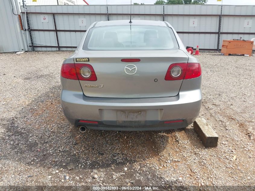 2006 Mazda Mazda3 I VIN: JM1BK12F561531319 Lot: 39552893