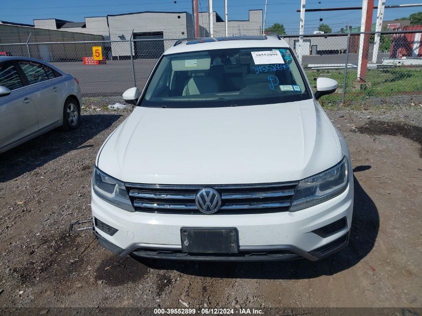 2018 Volkswagen Tiguan 2.0T Se/2.0T Sel VIN: 3VV3B7AX5JM082514 Lot: 39552899