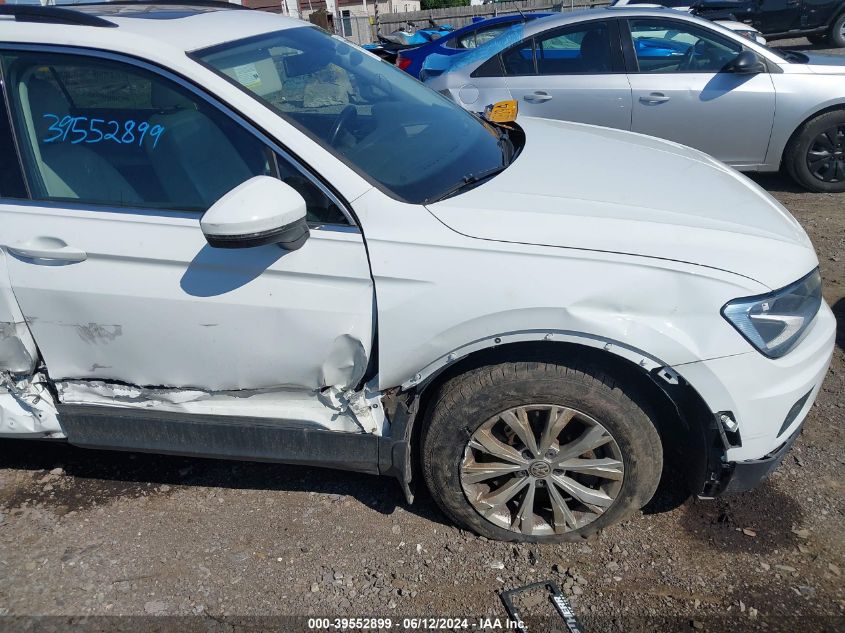 2018 VOLKSWAGEN TIGUAN 2.0T SE/2.0T SEL - 3VV3B7AX5JM082514