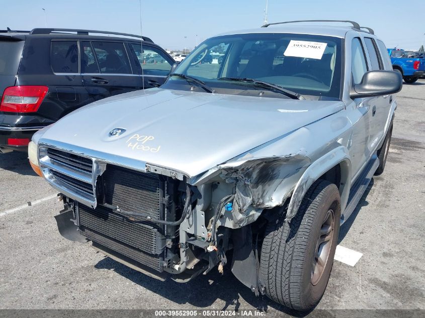 2003 Dodge Durango Slt Plus VIN: 1D8HR58N23F503747 Lot: 39552905