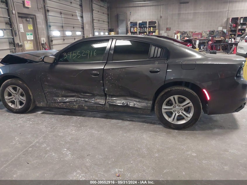 2021 Dodge Charger Sxt Rwd VIN: 2C3CDXBG6MH679699 Lot: 39552916