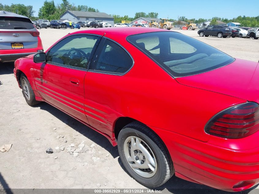 1999 Pontiac Grand Am Se VIN: 1G2NE12T6XM735075 Lot: 39552929