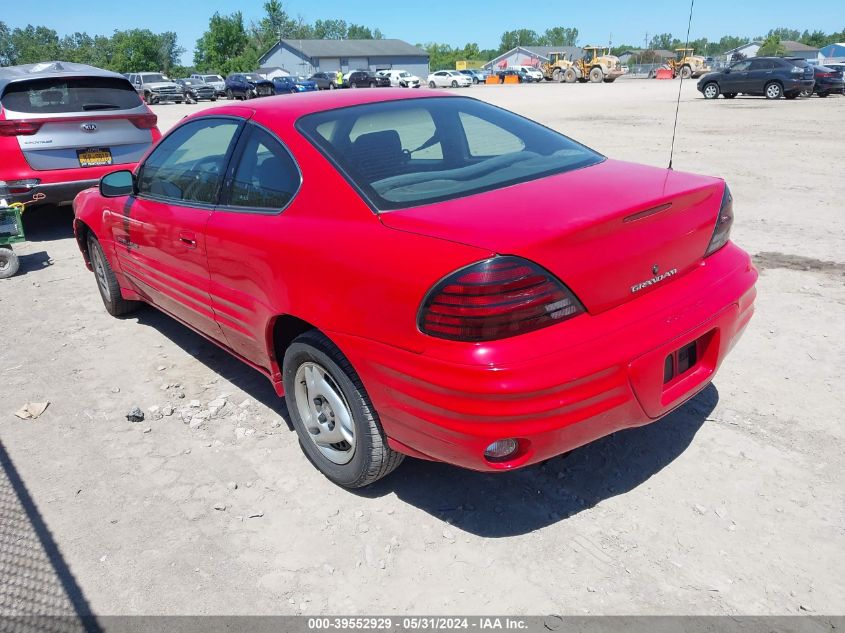 1999 Pontiac Grand Am Se VIN: 1G2NE12T6XM735075 Lot: 39552929