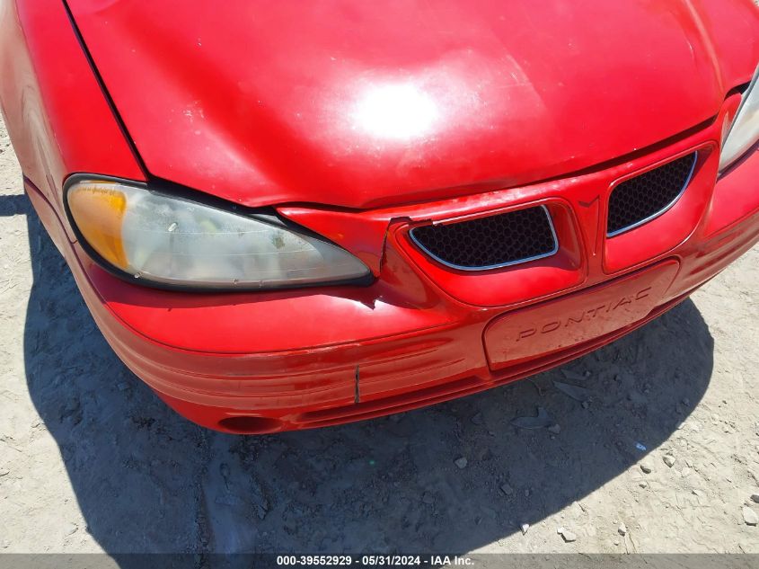 1999 Pontiac Grand Am Se VIN: 1G2NE12T6XM735075 Lot: 39552929