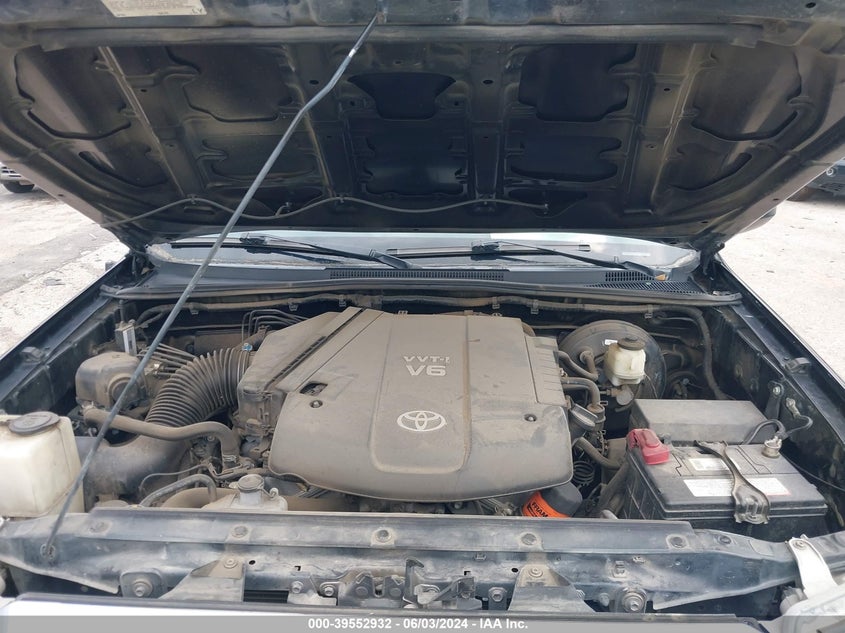 2013 Toyota Tacoma Prerunner V6 VIN: 5TFJU4GN8DX033424 Lot: 39552932