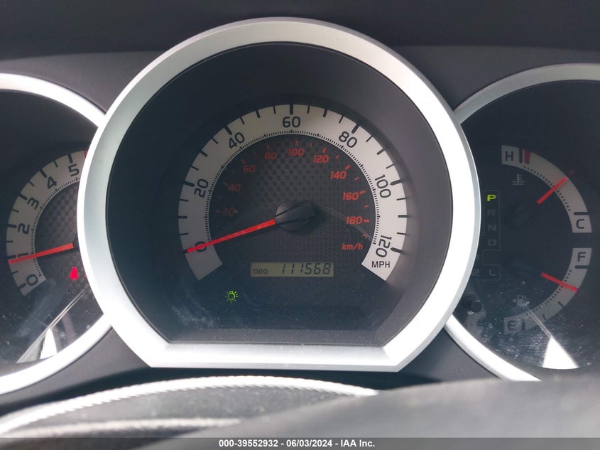 2013 Toyota Tacoma Prerunner V6 VIN: 5TFJU4GN8DX033424 Lot: 39552932