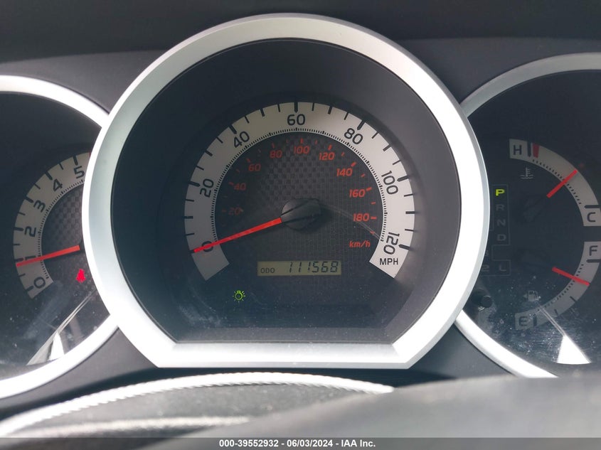 2013 Toyota Tacoma Prerunner V6 VIN: 5TFJU4GN8DX033424 Lot: 39552932