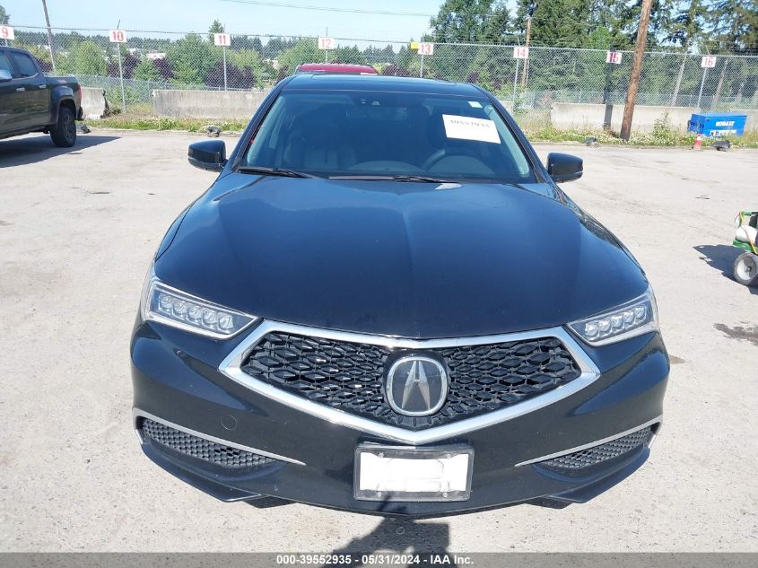 2018 Acura Tlx Tech Pkg VIN: 19UUB1F57JA005438 Lot: 39552935