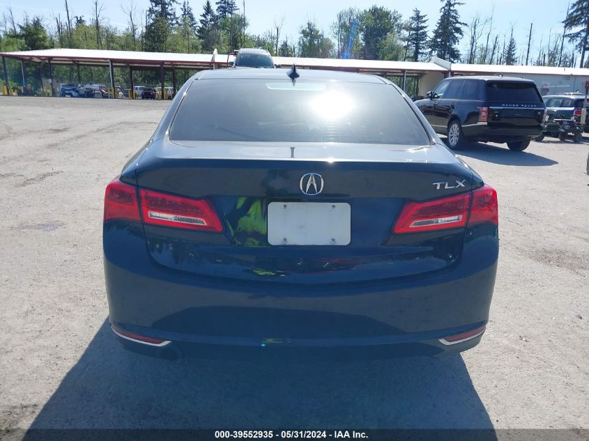 2018 Acura Tlx Tech Pkg VIN: 19UUB1F57JA005438 Lot: 39552935