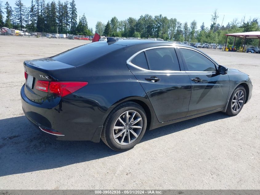 2018 Acura Tlx Tech Pkg VIN: 19UUB1F57JA005438 Lot: 39552935