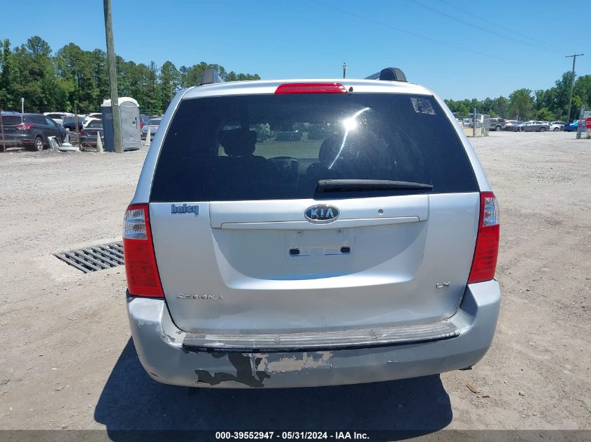 2008 Kia Sedona Lx VIN: KNDMB233886240676 Lot: 39552947