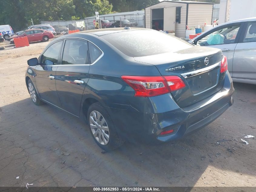 2016 Nissan Sentra S/Sv/Sr/Sl VIN: 3N1AB7AP5GY317830 Lot: 39552953