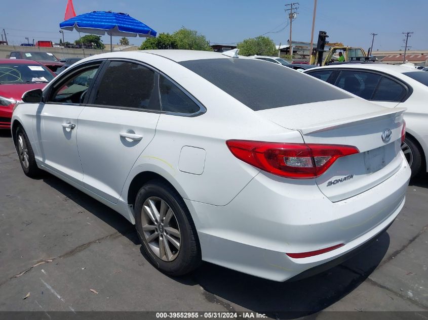 2017 HYUNDAI SONATA SE - 5NPE24AF2HH507426