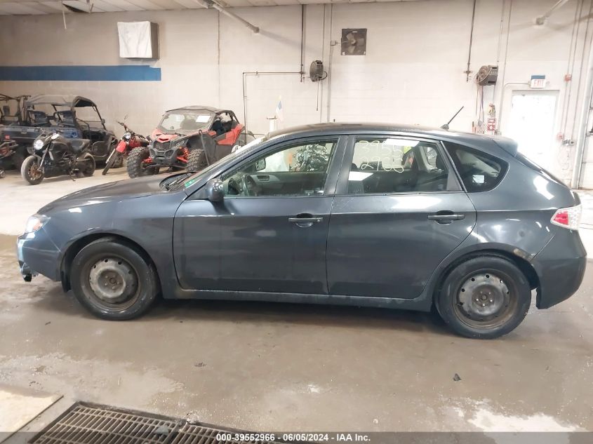 2009 Subaru Impreza 2.5I VIN: JF1GH61699H818506 Lot: 39552966