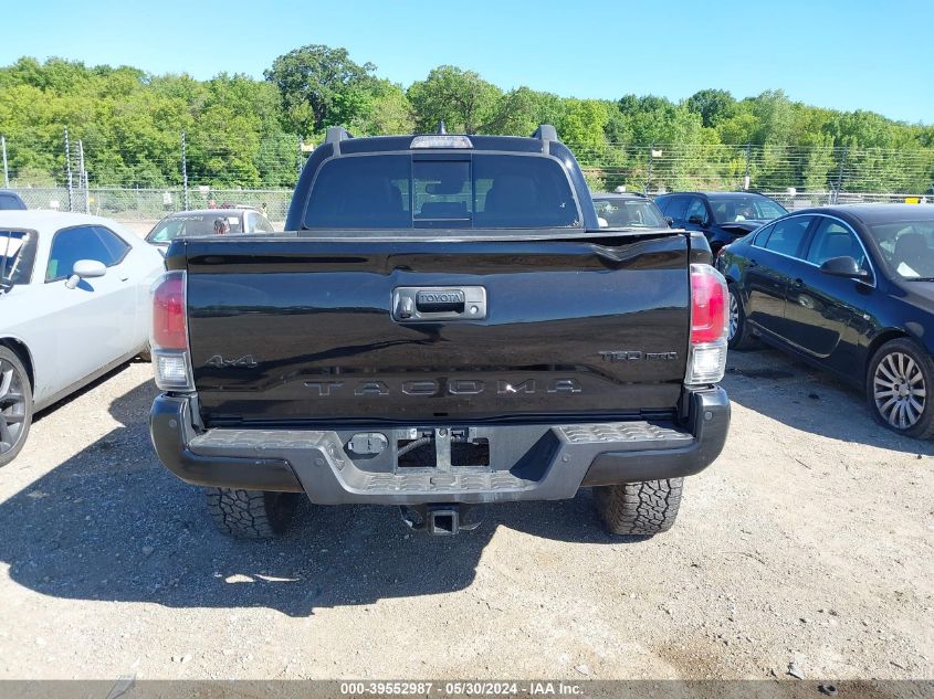 2020 Toyota Tacoma Trd Pro VIN: 5TFCZ5AN2LX237305 Lot: 39552987