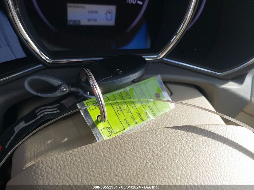 2011 Nissan Murano Le VIN: JN8AZ1MU3BW054717 Lot: 39552991