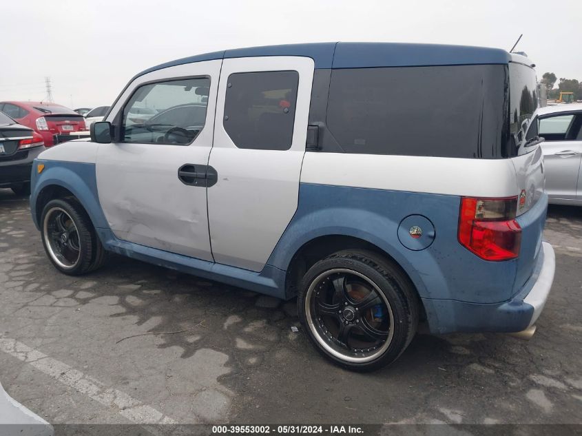 2005 Honda Element Ex VIN: 5J6YH18675L004279 Lot: 39553002