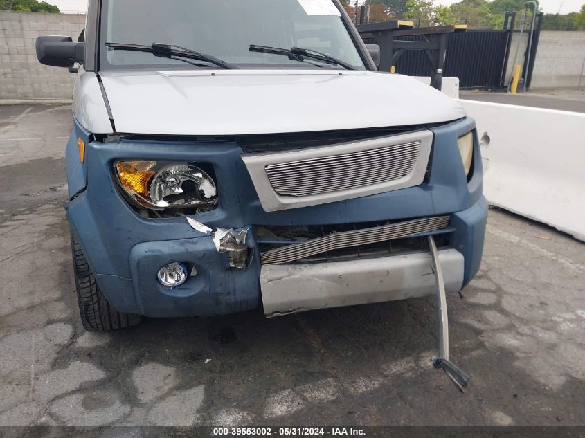 2005 Honda Element Ex VIN: 5J6YH18675L004279 Lot: 39553002