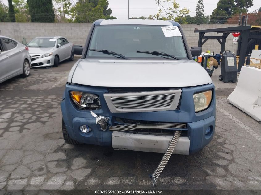 2005 Honda Element Ex VIN: 5J6YH18675L004279 Lot: 39553002