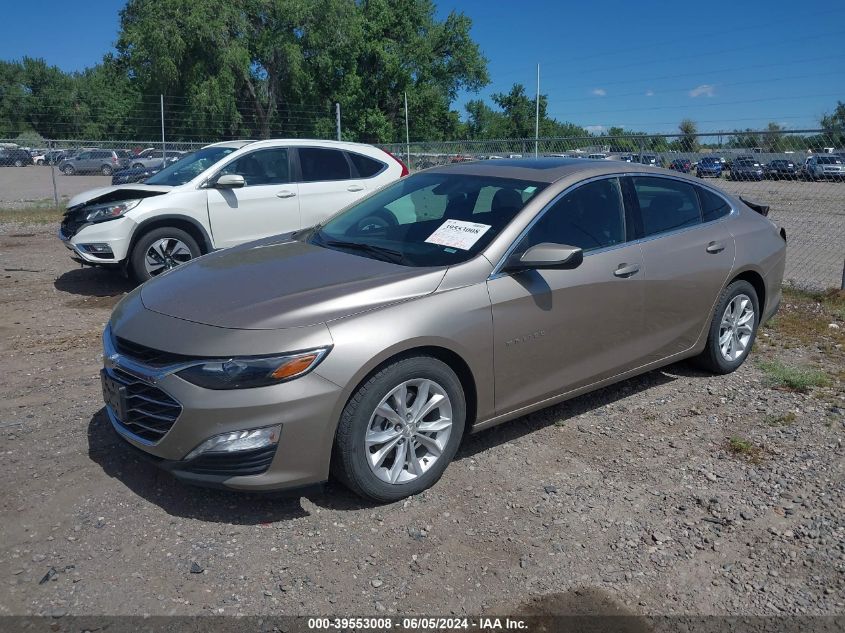 VIN 1G1ZD5ST5NF115044 2022 Chevrolet Malibu, Fwd Lt no.2