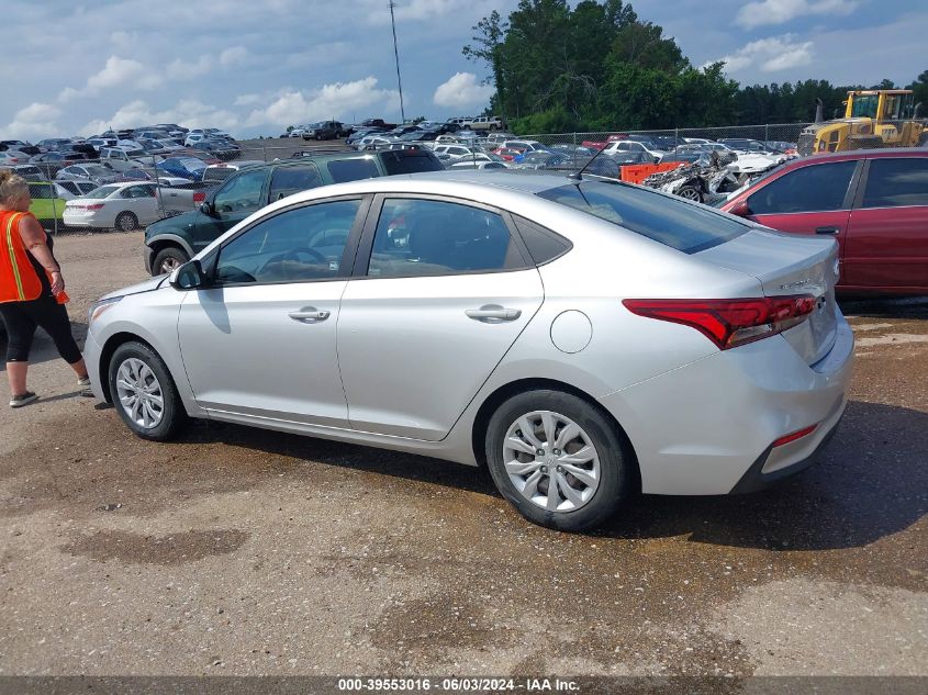 2020 Hyundai Accent Se VIN: 3KPC24A61LE100914 Lot: 39553016