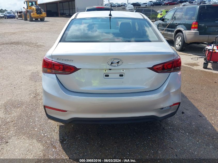 2020 Hyundai Accent Se VIN: 3KPC24A61LE100914 Lot: 39553016