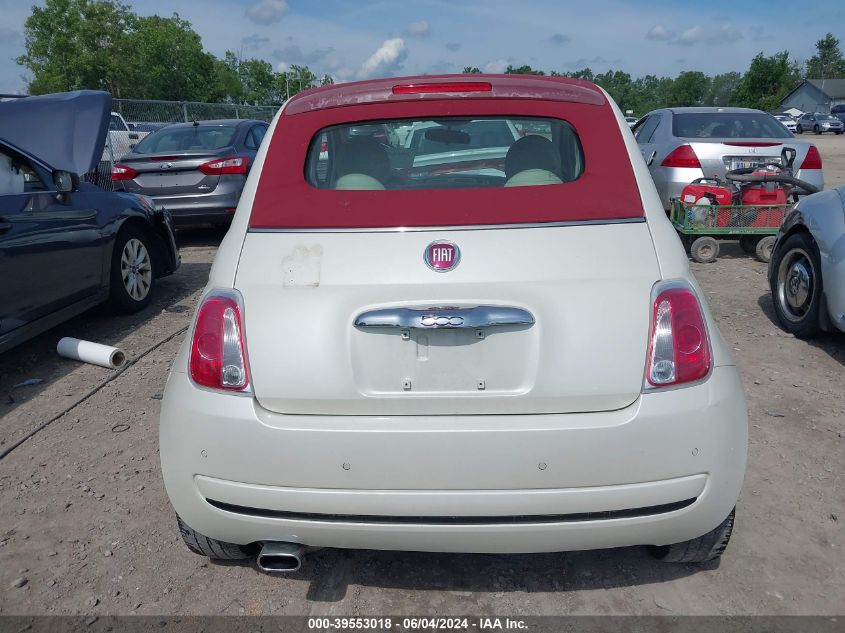 2014 Fiat 500C Pop VIN: 3C3CFFDR8ET204471 Lot: 39553018