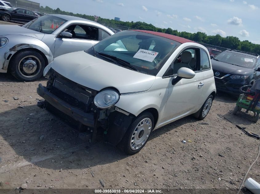 2014 Fiat 500C Pop VIN: 3C3CFFDR8ET204471 Lot: 39553018