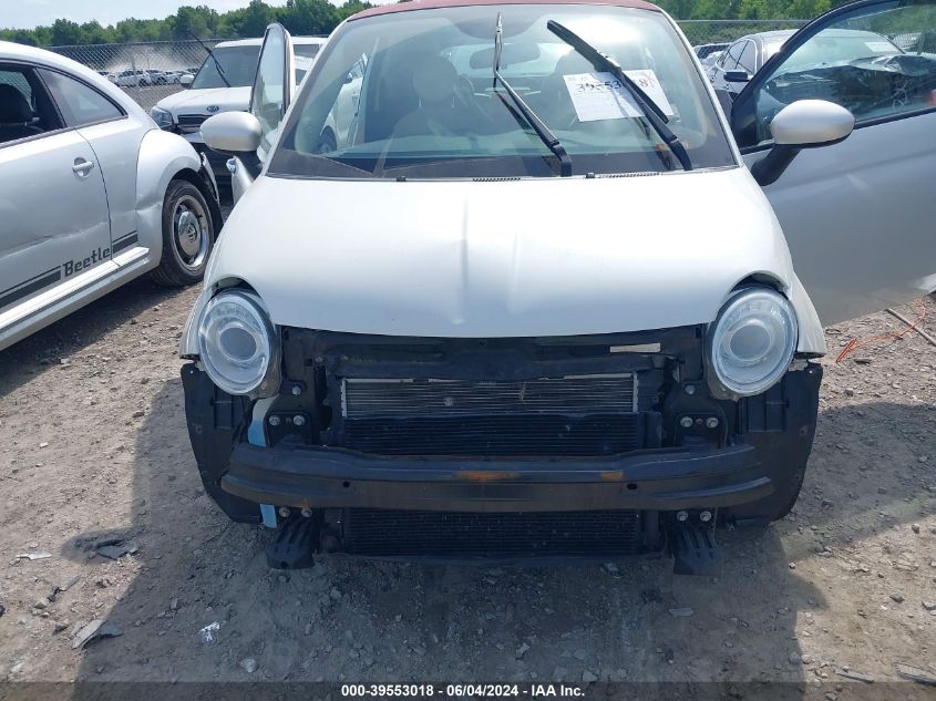 2014 Fiat 500C Pop VIN: 3C3CFFDR8ET204471 Lot: 39553018