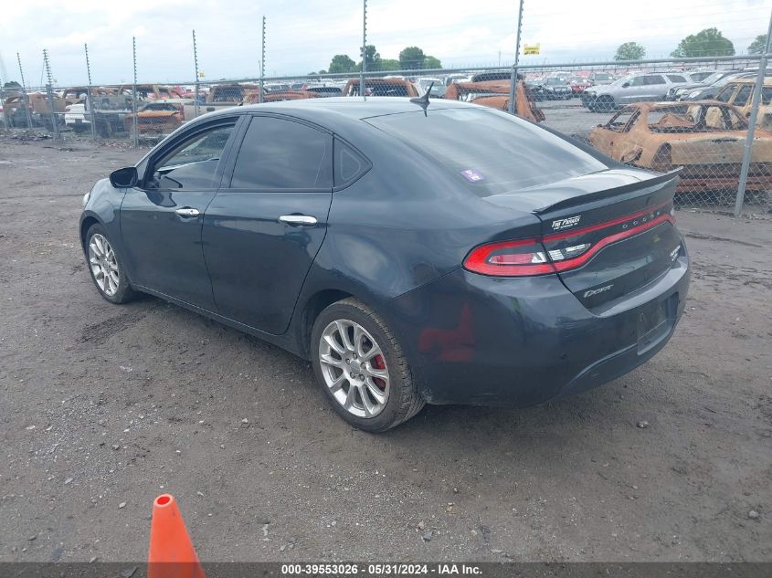 2014 Dodge Dart Limited VIN: 1C3CDFCB1ED862018 Lot: 39553026