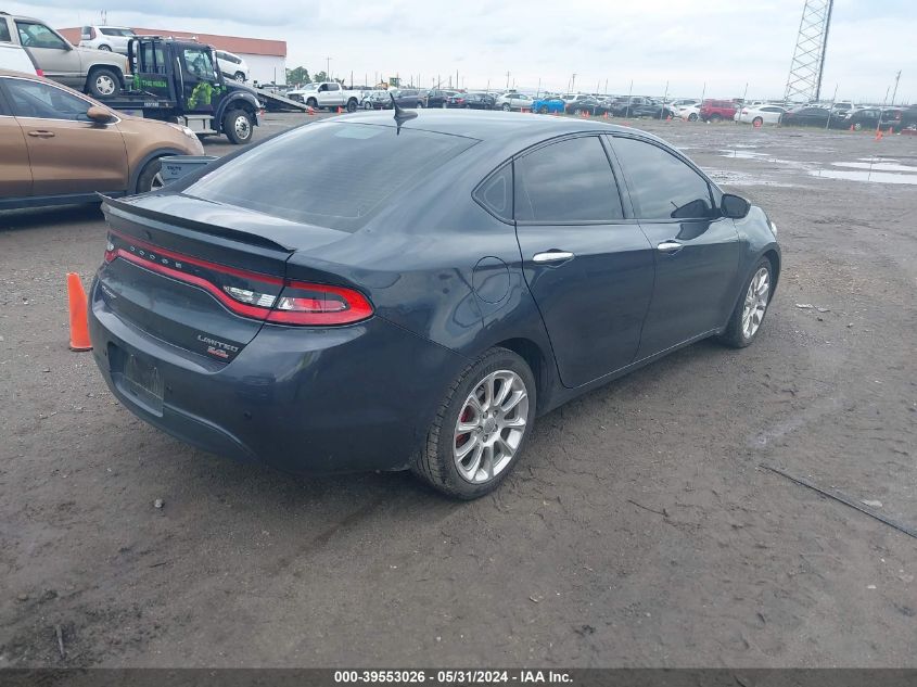 2014 Dodge Dart Limited VIN: 1C3CDFCB1ED862018 Lot: 39553026