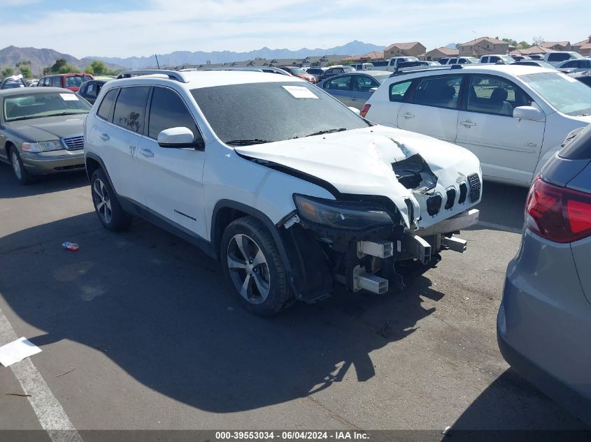 2019 Jeep Cherokee Limited Fwd VIN: 1C4PJLDB9KD300415 Lot: 39553034