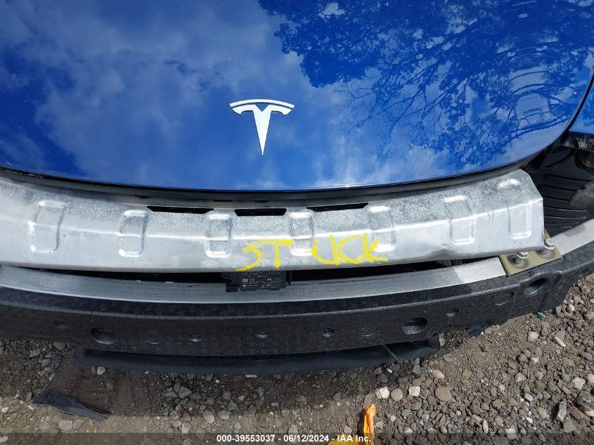 VIN 5YJYGDEE0LF025755 2020 TESLA MODEL Y