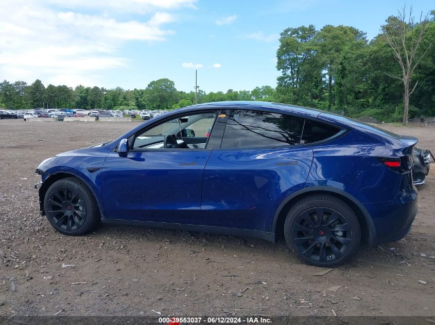 2020 Tesla Model Y VIN: 5YJYGDEE0LF025755 Lot: 39553037